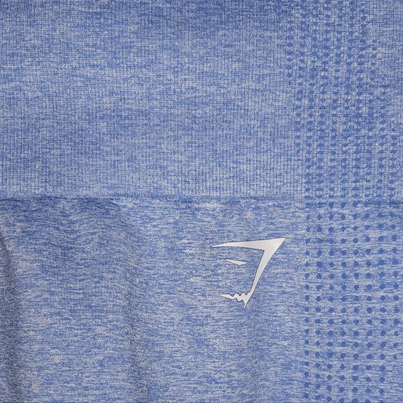 Gymshark Seamless Leggings, Blue, EUC (No Size Tag) - Picture 7 of 7